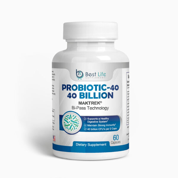 Probiotic 40 Billion with Prebiotics